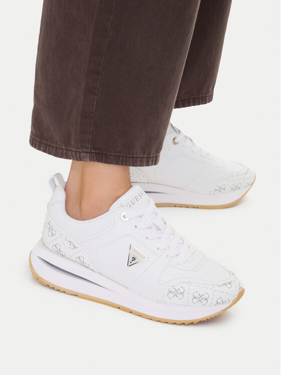 Guess Sneakers FLTEVR ELE12 Alb