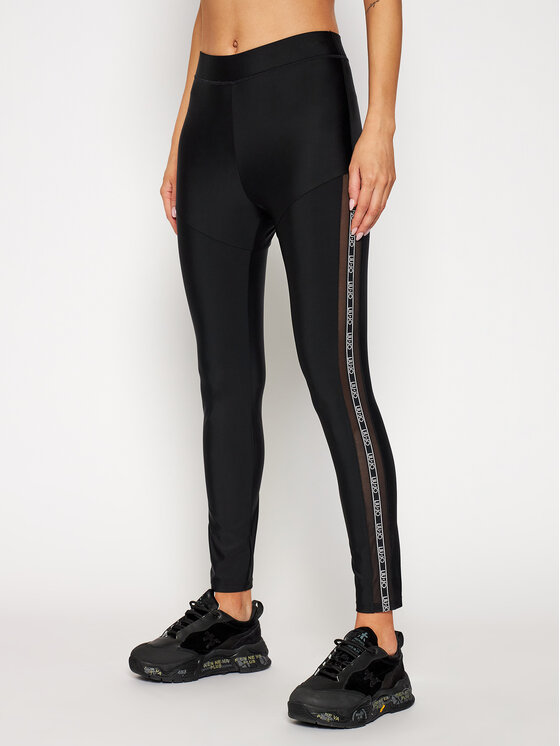 Liu Jo Sport Tamprės TA1140 J7912 Juoda Slim Fit • Modivo.lt