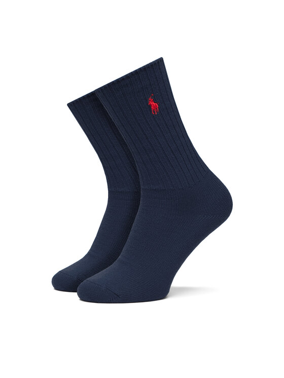 Polo Ralph Lauren Polo Ralph Lauren Dlouhé ponožky 455846847004 Tmavomodrá