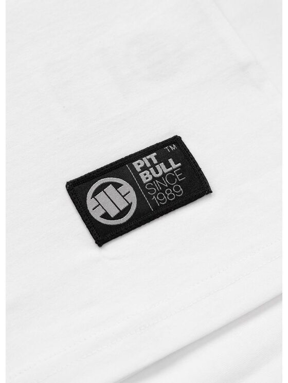 PITBULL PITBULL T-Shirt MINIMAL Biały Regular Fit