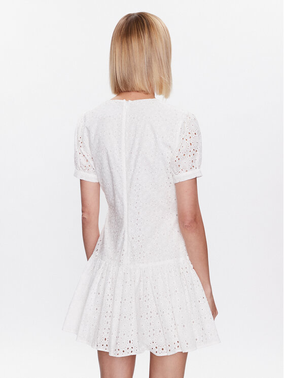 Silvian Heach Silvian Heach Vsakodnevna obleka GPP23306VE Bela Regular Fit