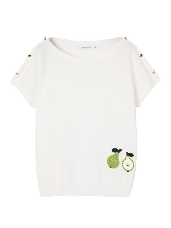 TATUUM TATUUM Halenka IMILA Bílá Classic Fit