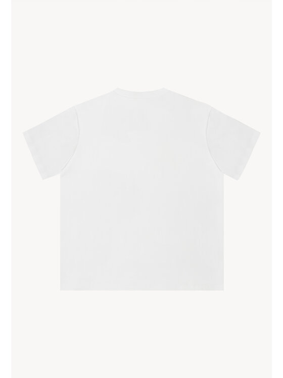 BIZUU BIZUU T-Shirt TISHAL Biały Standard Fit