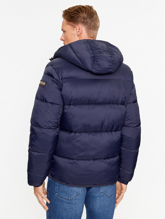 Napapijri Napapijri Zimní bunda A-Suomi NP0A4GJE Tmavomodrá Regular Fit