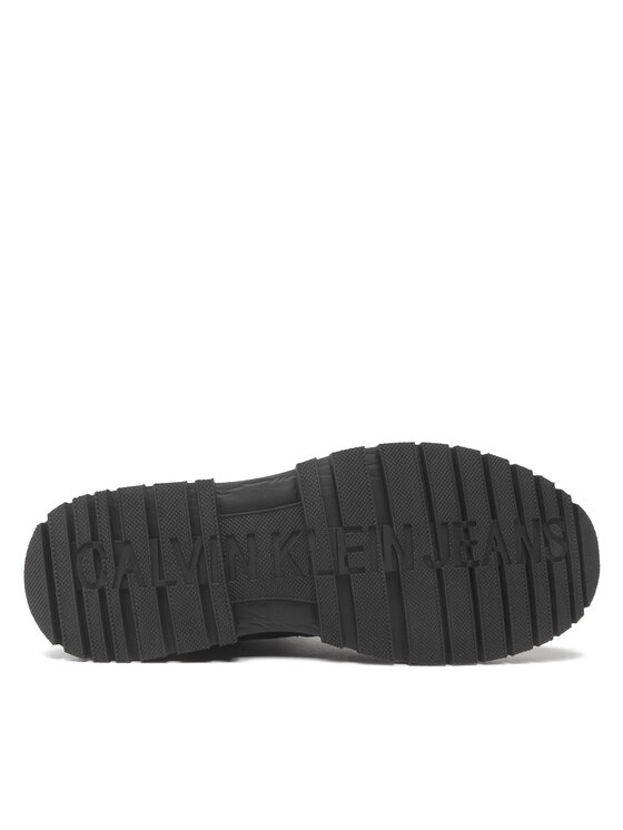 Calvin Klein Jeans Calvin Klein Jeans Scarponcini Lug Mid Laceup Boot Hike YM0YM00270 Nero