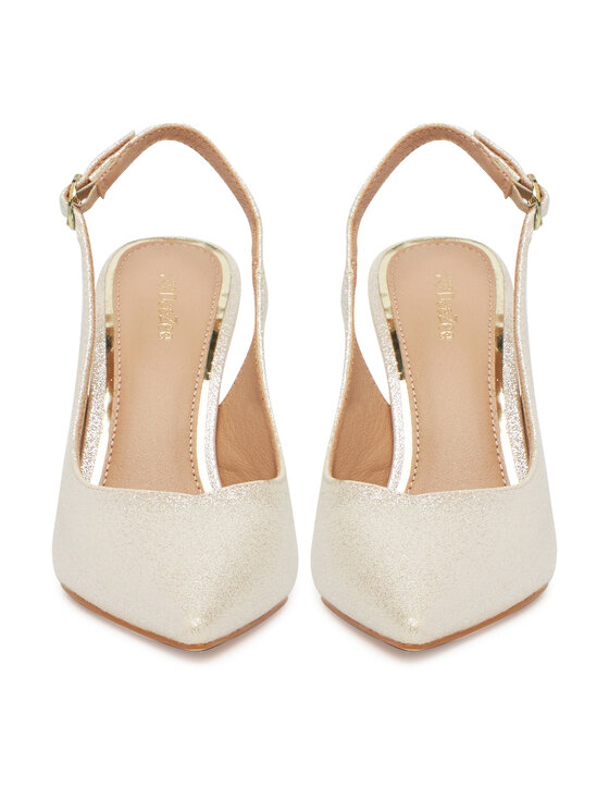 DeeZee DeeZee Pantofi cu toc subțire GAO-088 Auriu
