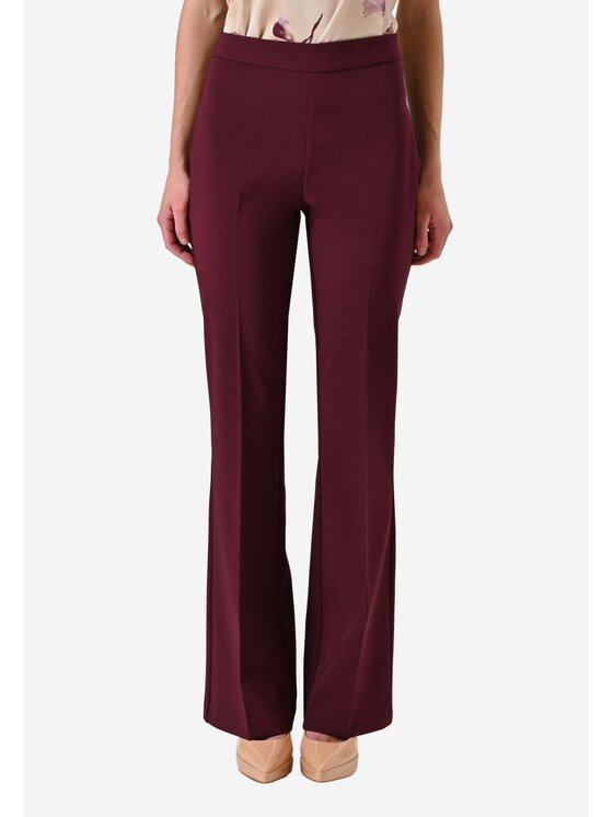 Rinascimento Rinascimento Pantaloni palazzo Pantalone donna Bordeaux Regular Fit