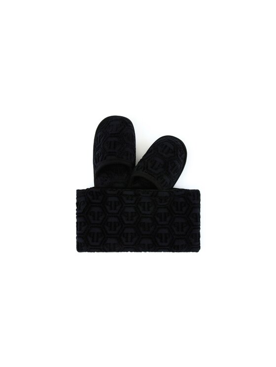 PHILIPP PLEIN PHILIPP PLEIN Kapcie 31000 Czarny