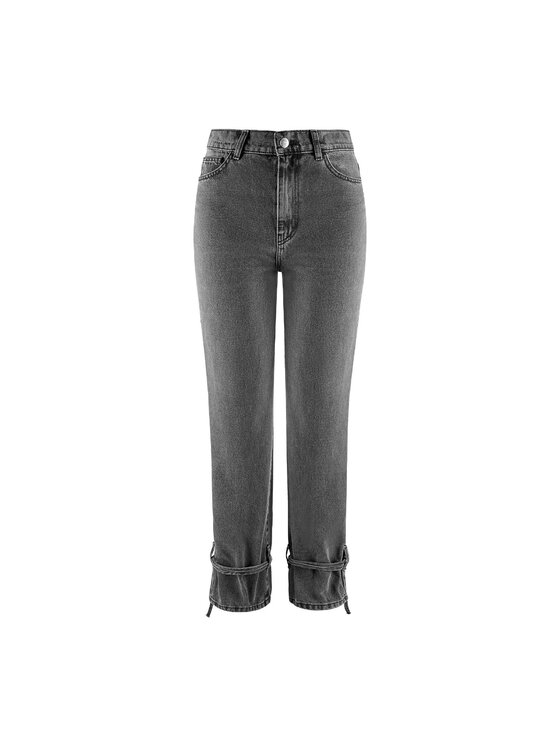 La Mania La Mania Jeansy ETZI 3 2 Černá Classic Fit