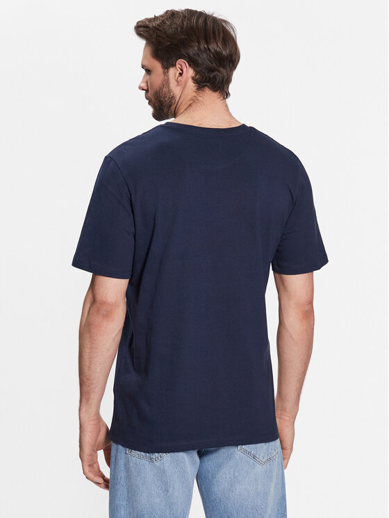 T-shirt 12233612 Blu scuro Standard Fit