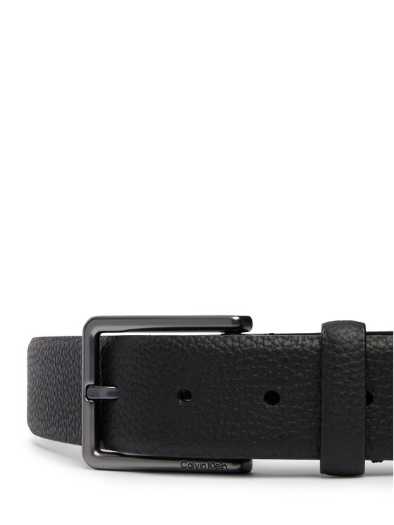 Calvin Klein Calvin Klein Diržas Warmth Buckle Pebble 35Mm Fixed LV04D7062G Juoda