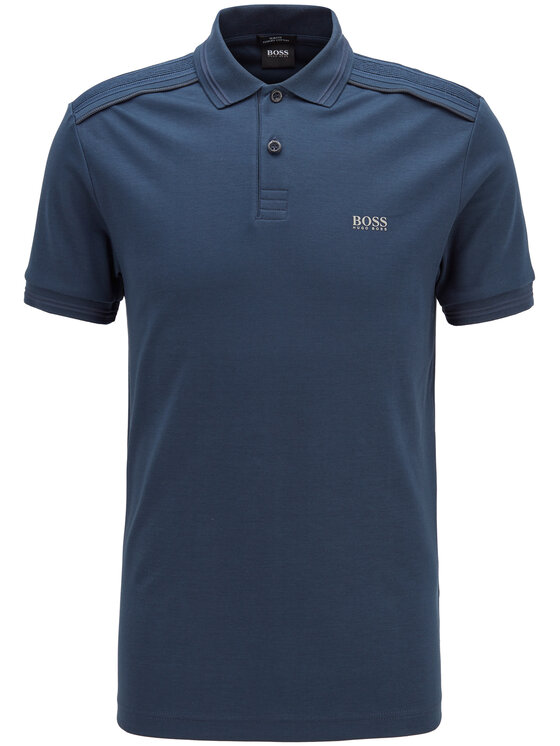 Polo Paule Tr 50435671 Blu scuro Slim Fit