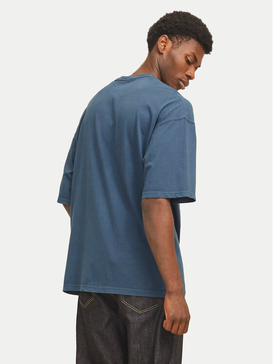 Jack&Jones Jack&Jones Majica Charge 12268270 Modra Oversize