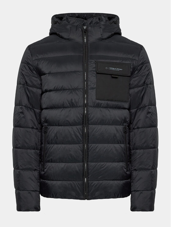 Volcano Geacă J-Zave M06184-W24 Negru Regular Fit