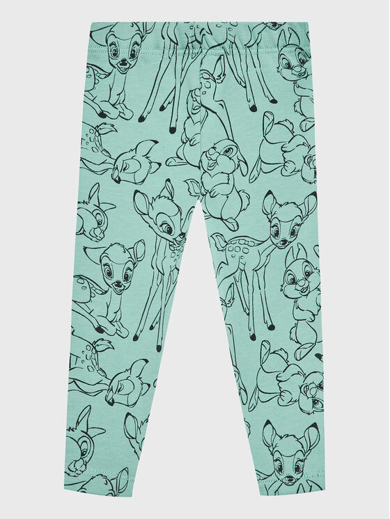 Original Marines Original Marines Leggings DISNEY DCAV1568NF Grün Slim Fit