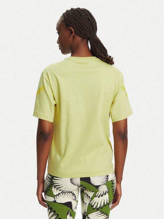 adidas adidas T-Shirt Z.N.E. JC5400 Żółty Regular Fit