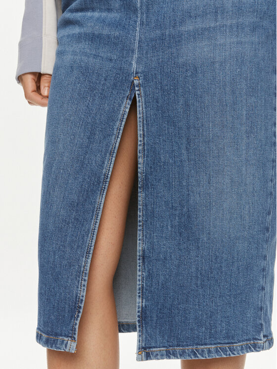 Marella Marella Jeans suknja Cast 2413101024 Plava Regular Fit