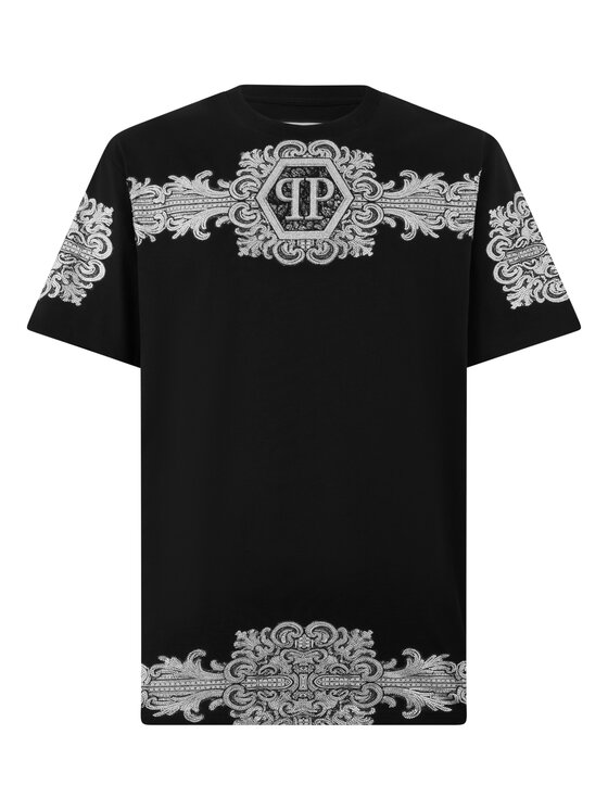 PHILIPP PLEIN PHILIPP PLEIN T-shirt 31083 Nero Regular Fit