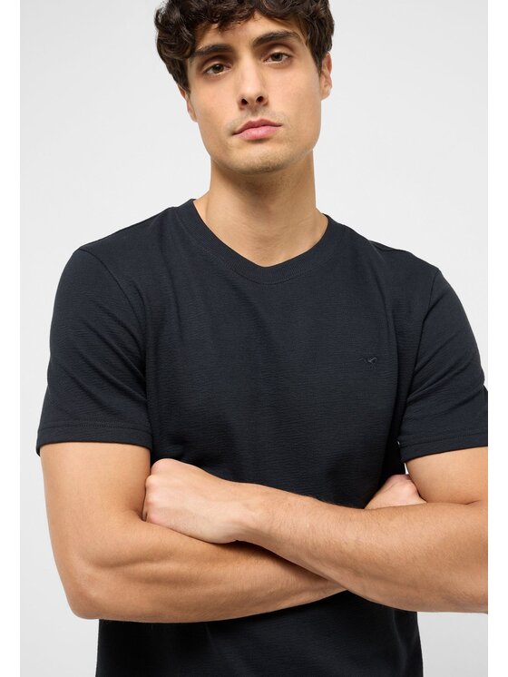 Mustang Mustang T-Shirt Style Austin Czarny Regular Fit
