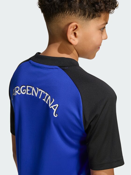 adidas adidas Koszulka techniczna Argentina 26 Away Pre Match Jersey Kids Niebieski jasny Slim Fit