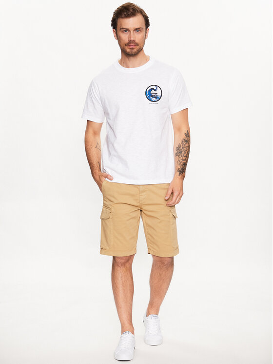 North Sails North Sails Marškinėliai 692840 Balta Regular Fit