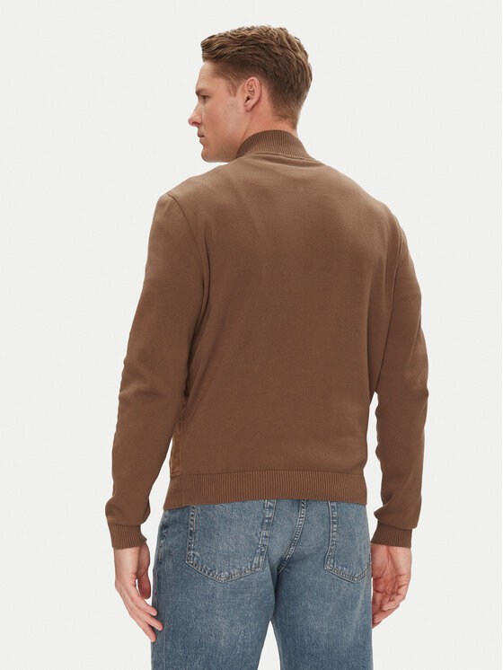 Milestone Milestone Яке бомбър MSTristan 511620 21220 Кафяв Regular Fit