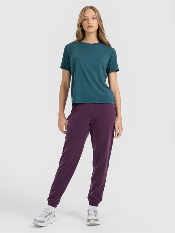 4F 4F T-shirt 4FRAW25TTSHF3282-46S Verde Regular Fit