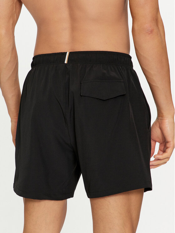BOSS Boss Plavecké šortky Tio 50491601 Černá Regular Fit