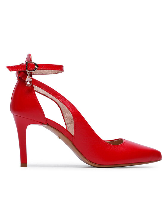 Scarpe stiletto 9361-55 Rosso