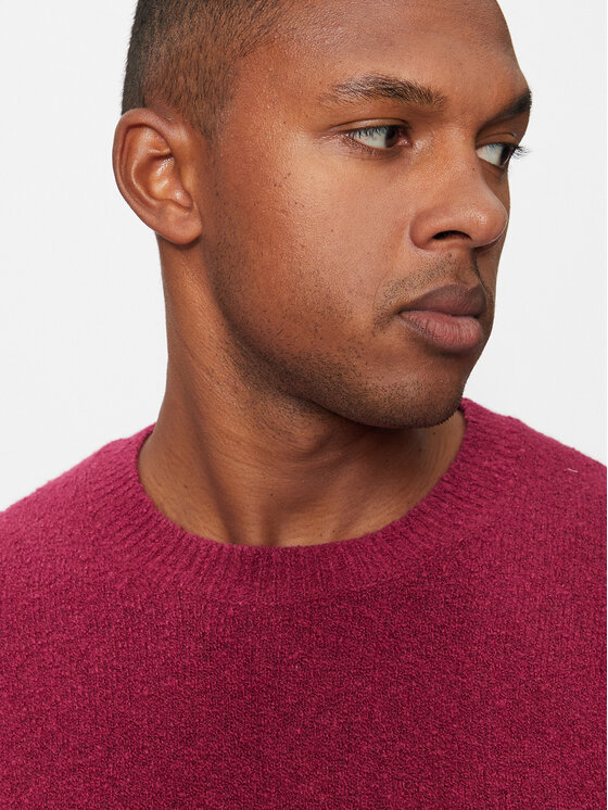 United Colors Of Benetton United Colors Of Benetton Džemper 10R2U108E Tamnocrvena Regular Fit