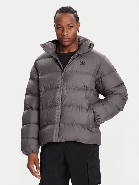 adidas adidas Vatovaná bunda Tonal JX4122 Šedá Regular Fit