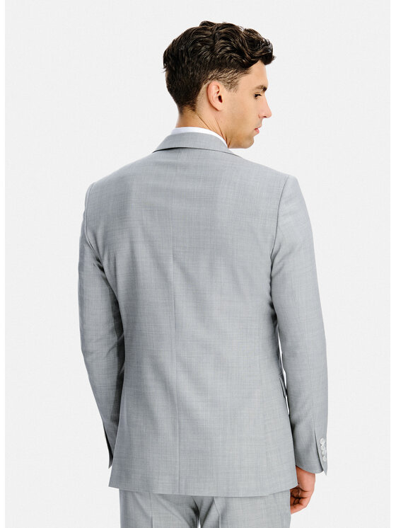 Pako Lorente Pako Lorente Marynarka P26SP-3G-028 Szary Slim Fit