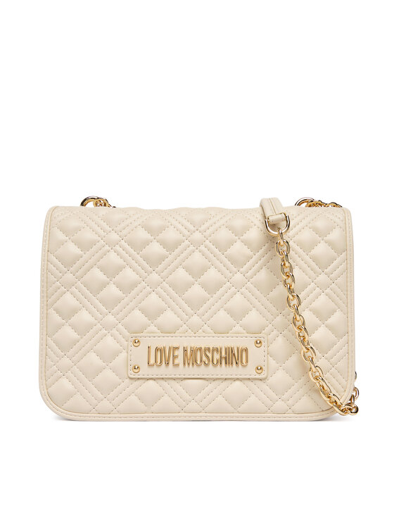 LOVE MOSCHINO LOVE MOSCHINO Torebka JC4000PP1OLA0110 Écru