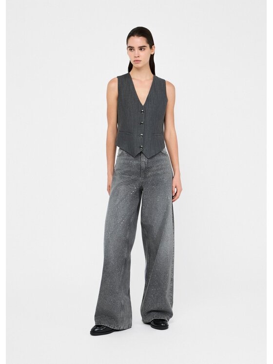 Liu Jo Liu Jo Jeans UF5095D502088281 Grigio Loose Fit