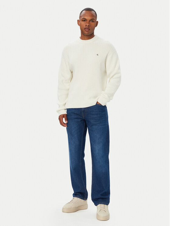 Calvin Klein Jeans Calvin Klein Jeans Pullover LV04RH328G Creme Regular Fit