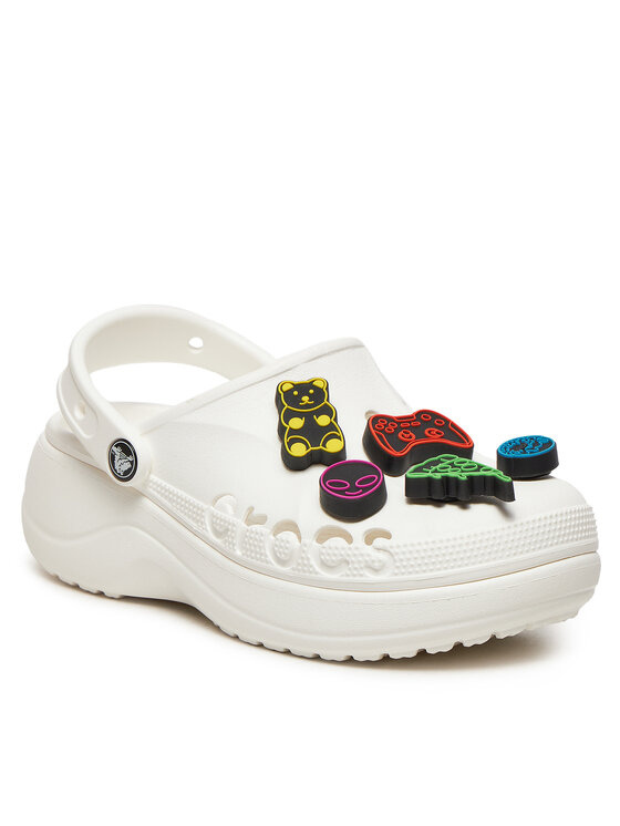 Crocs Crocs Ukras za obuću Jibbitz Led Dude Bro 5 Pack 10012944 Šarena