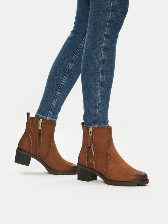 Tamaris Tamaris Polokozačky 8-86407-43 Hnědá