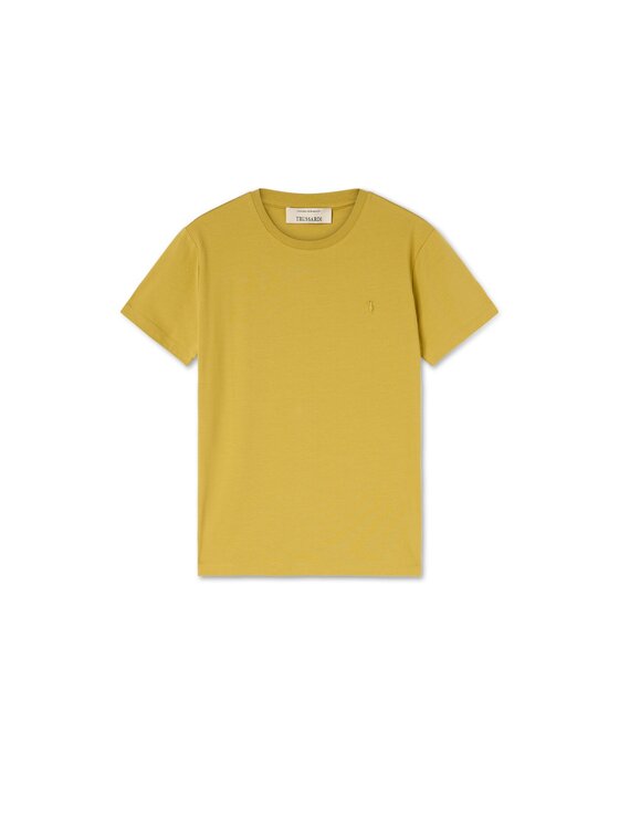 Trussardi Trussardi T-Shirt G0228000123N030 Żółty Regular Fit