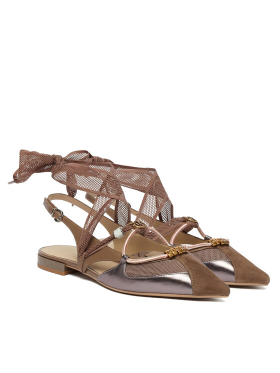 PINKO PINKO Σανδάλια Gianira 30 SD0547 P003 Καφέ