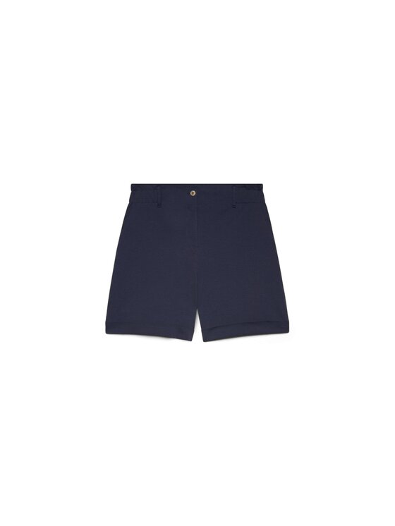 Fiorella Rubino Fiorella Rubino Szorty materiałowe P032L002380N034 Niebieski Regular Fit
