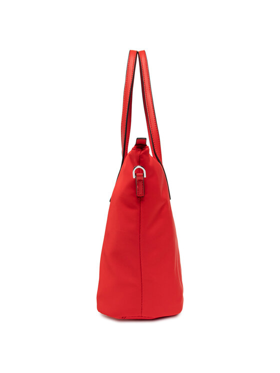 Borsetta Shopper W/Zip Sm K60K607022 Rosso