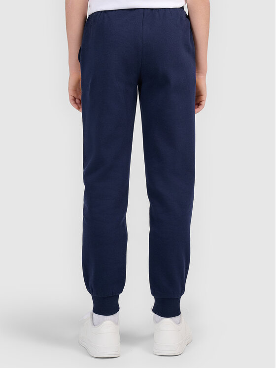 4F 4F Spodnie dresowe 4FJWMM00TTROM1840-31S Granatowy Jogger Fit