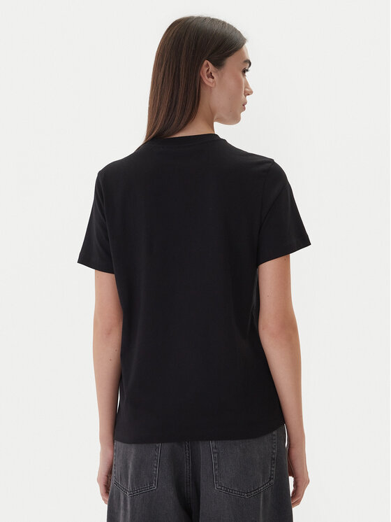 KARL LAGERFELD KARL LAGERFELD Majica A4W17052 Črna Regular Fit