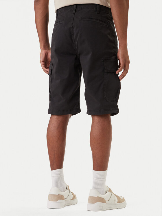 Tommy Jeans Tommy Jeans Stoffshorts Otis DM0DM22831 Schwarz Regular Fit