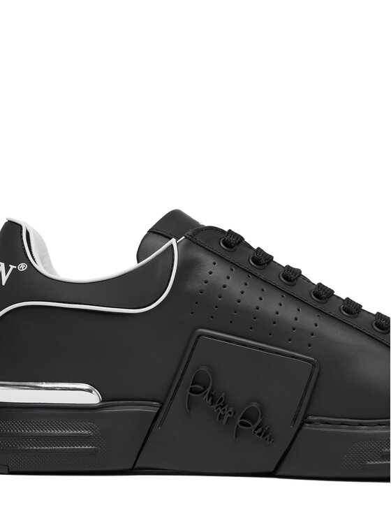 PHILIPP PLEIN PHILIPP PLEIN Tenisice Top Hexagon PAES USC0775 PLE005N Crna