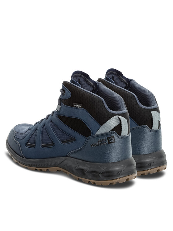Jack Wolfskin Jack Wolfskin Трекінгові черевики Woodland 2 Texapore Mid M 4051261 Cиній