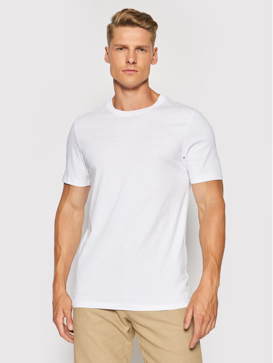 Jack&Jones Jack&Jones Set 5 majic s kratkimi rokavi Organic Basic 12191190 Pisana Regular Fit