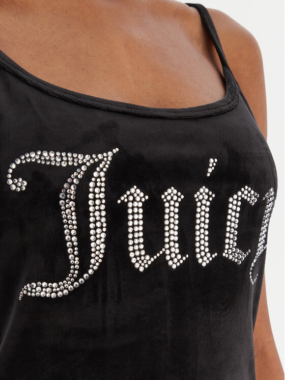 Juicy Couture Juicy Couture Rochie de zi Rae JCWE222003 Negru Slim Fit