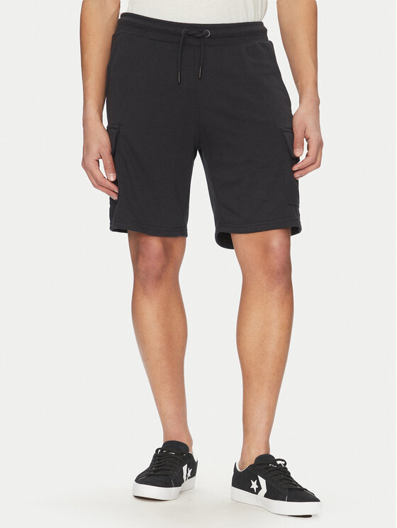 Blend Blend Спортивні шорти 20718382 Чорний Regular Fit