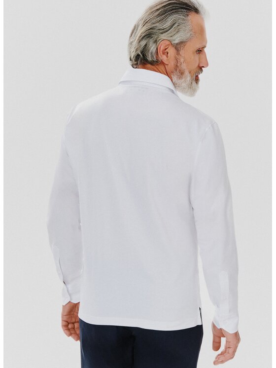 Pako Lorente Pako Lorente Koszula B24WH-1X-046 Biały Slim Fit